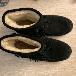 Lucky Brand Armin Fringe Moccasin/Size 7